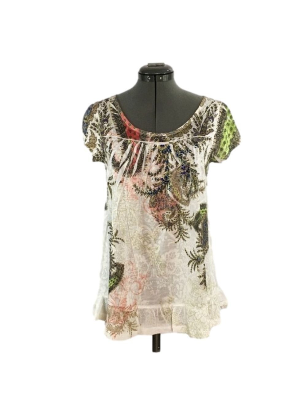 FOREVER 21 Paisley Print Summer Top, Size M. NWT!
